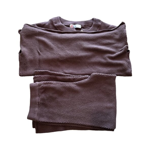 FREE PEOPLE Hailee Sweater Set - brown  🎉 Brand New without care tag - Picture 11 of 12